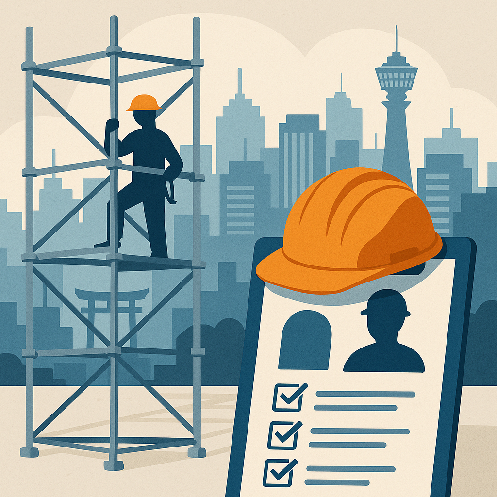 大阪市の足場とび現場求人：職人が押さえる実務要件と採用前チェック