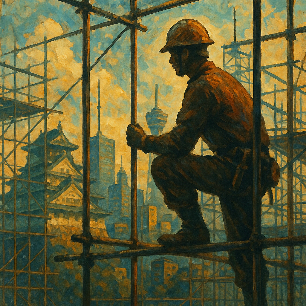 大阪市の足場とび現場求人｜株式会社Self madeで職人へ